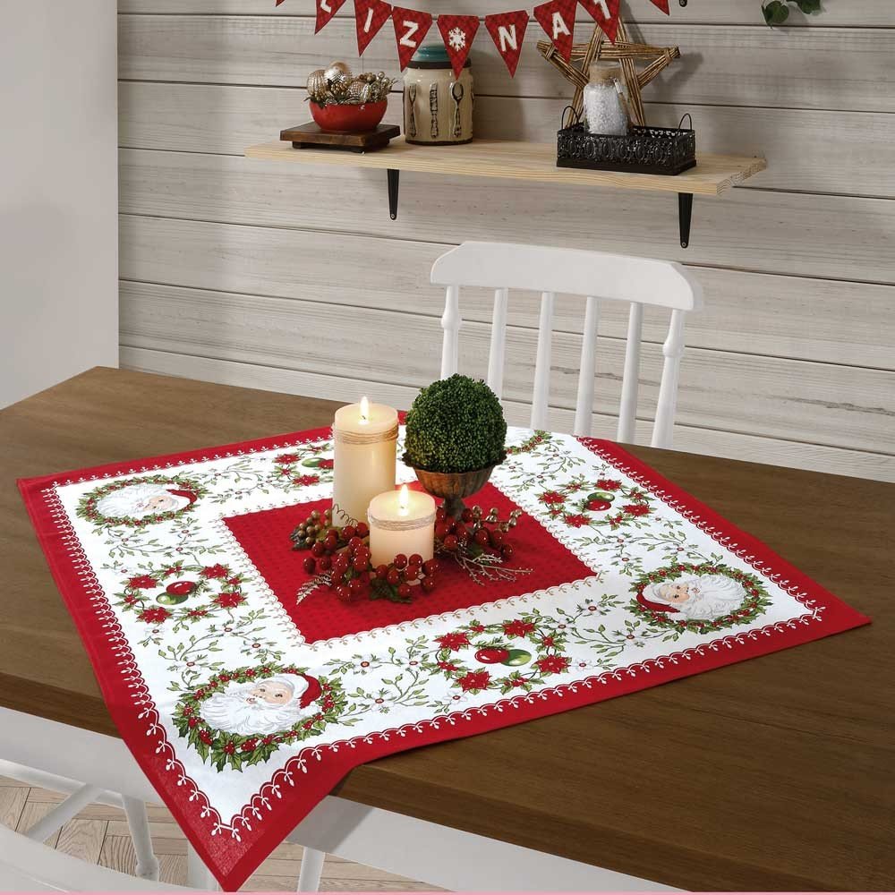 toalha de mesa 78x78 natal91