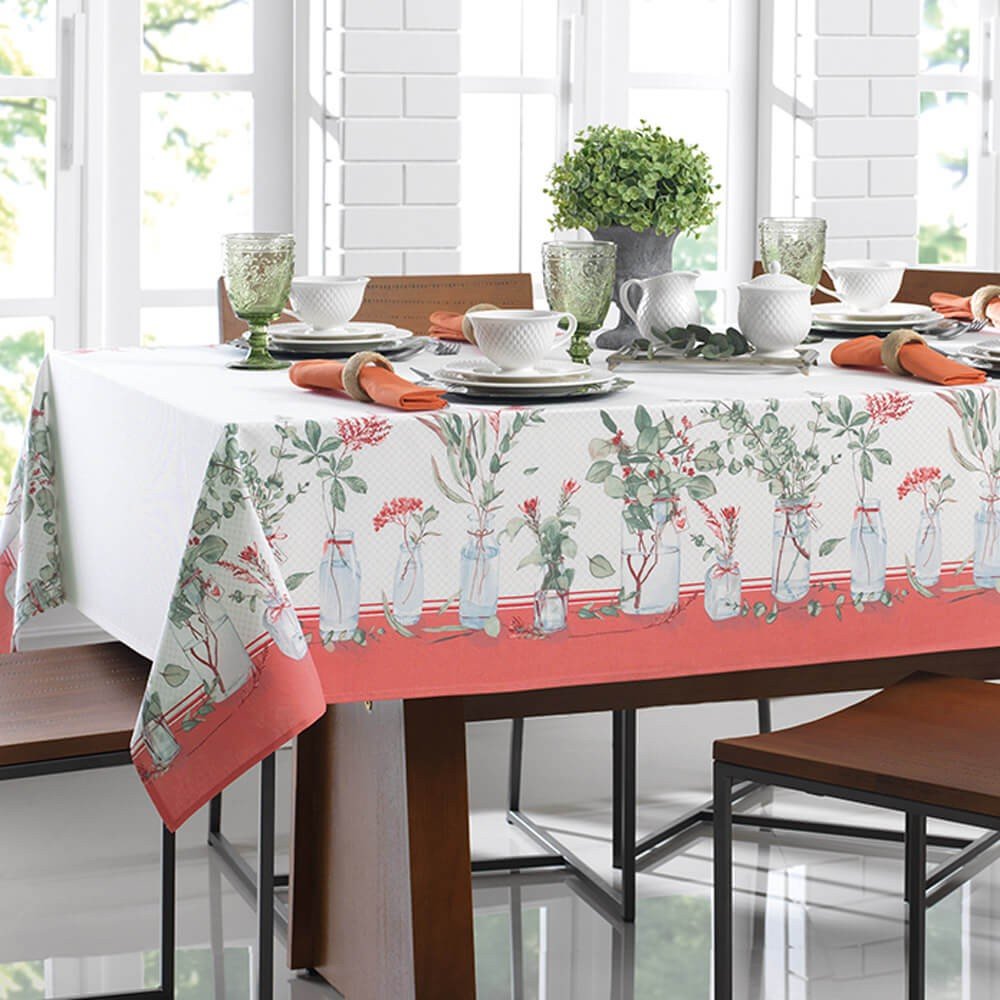 toalha de mesa eucalipto
