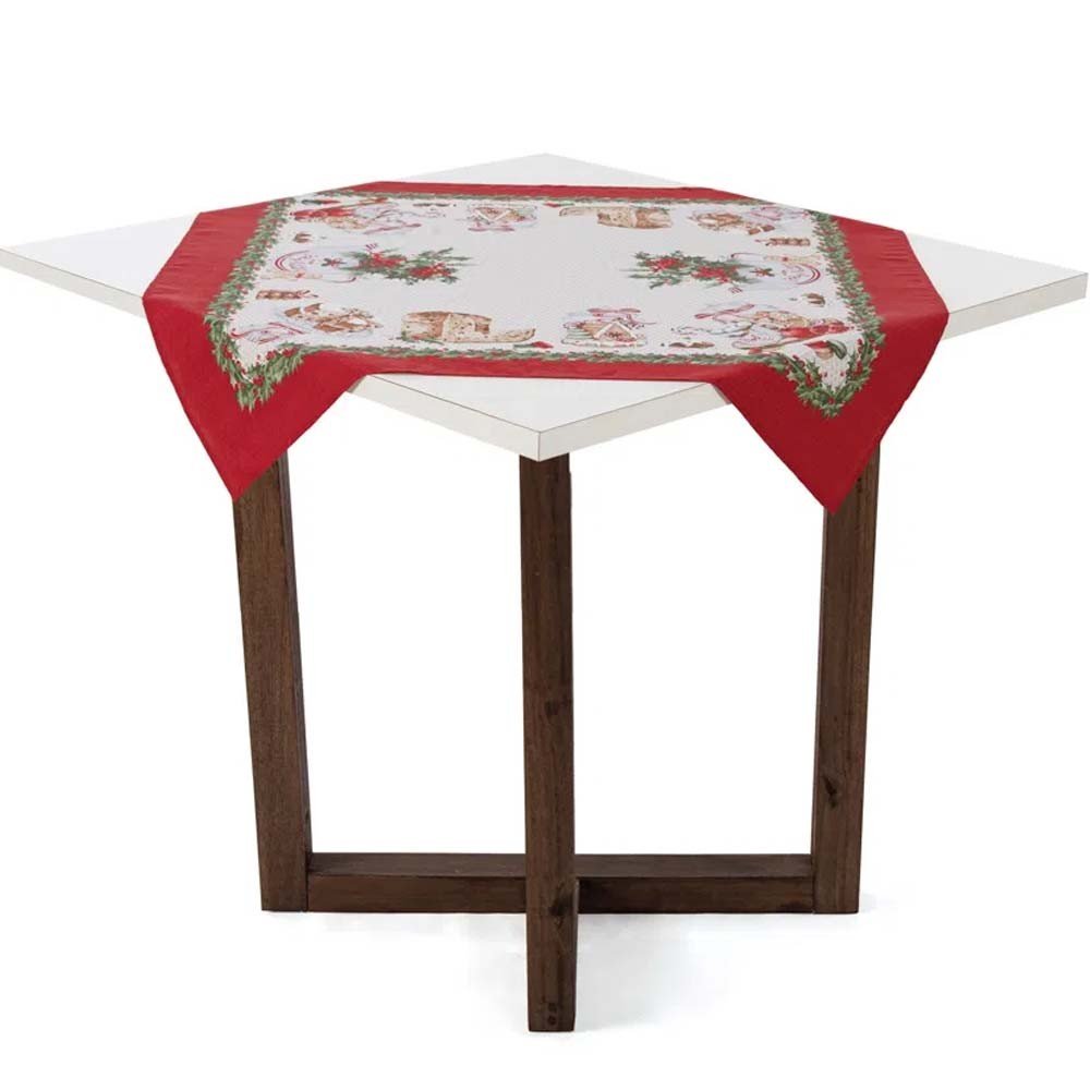 toalha de mesa 78x78 segredos de natal