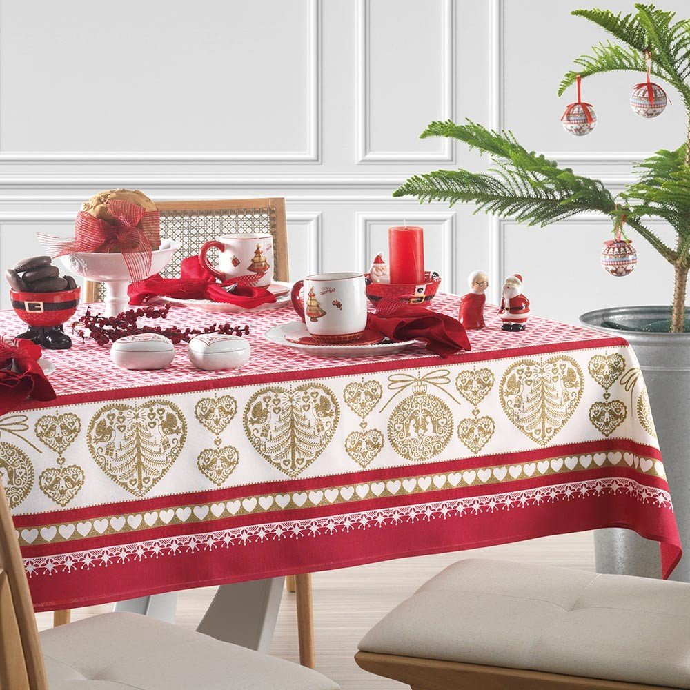 toalha de mesa quadrada karsten tempo de acreditar