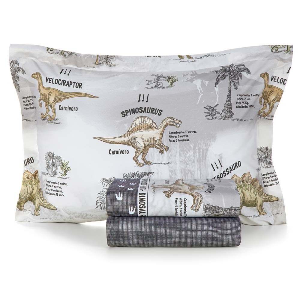 cama dinossauros jogo de cama zoom3