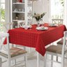 toalha de mesa requinteii retrangular tj 4667 vermelho