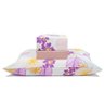 jogo de cama flores branco 1