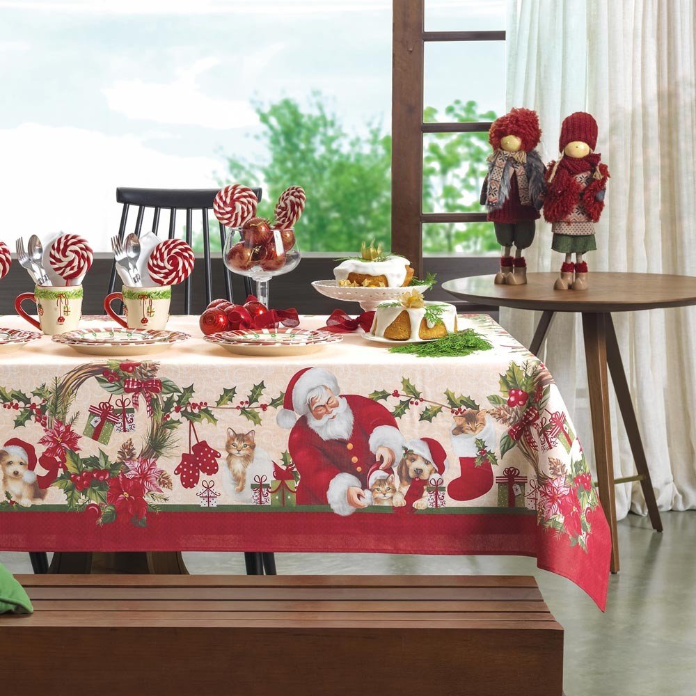 toalha de mesa bons amigos