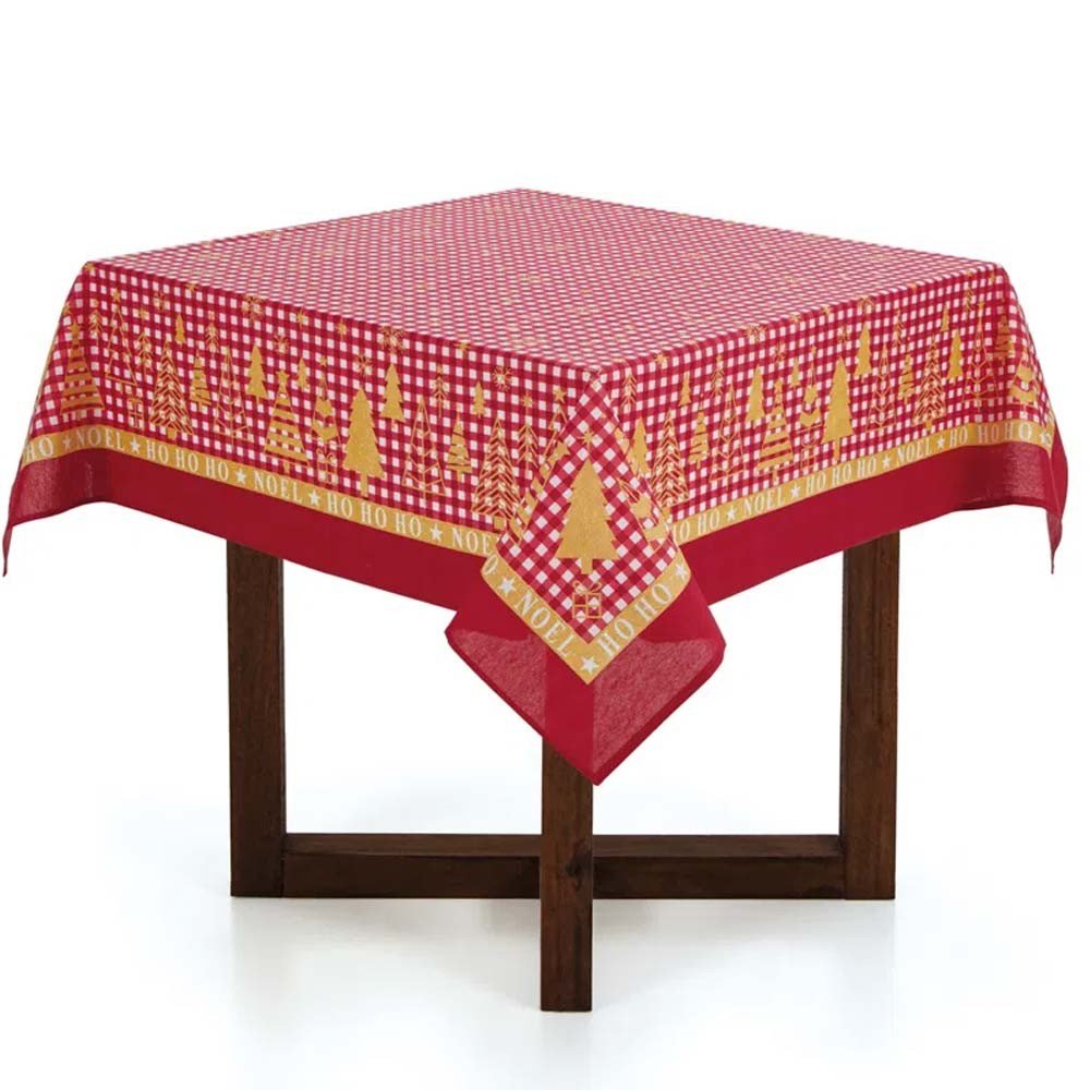 toalha de mesa quadrada decoracao de natal
