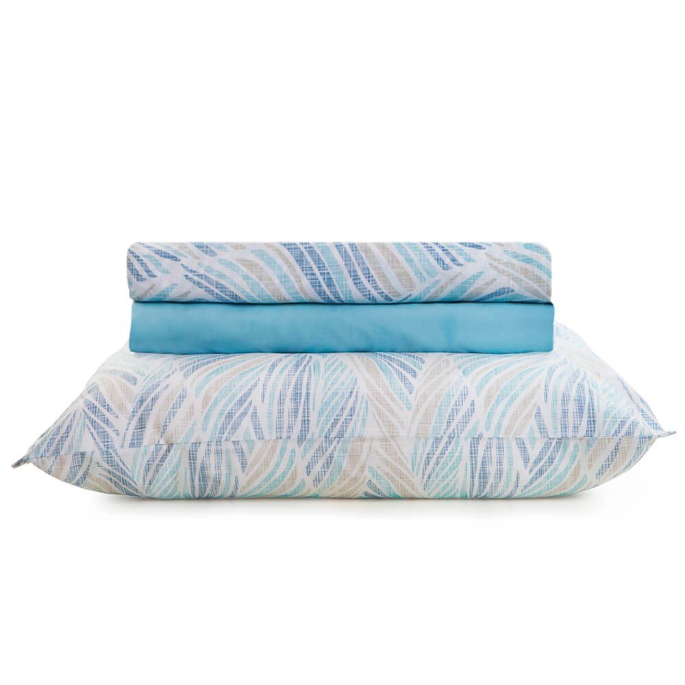 jogo de cama prata shell zoom2