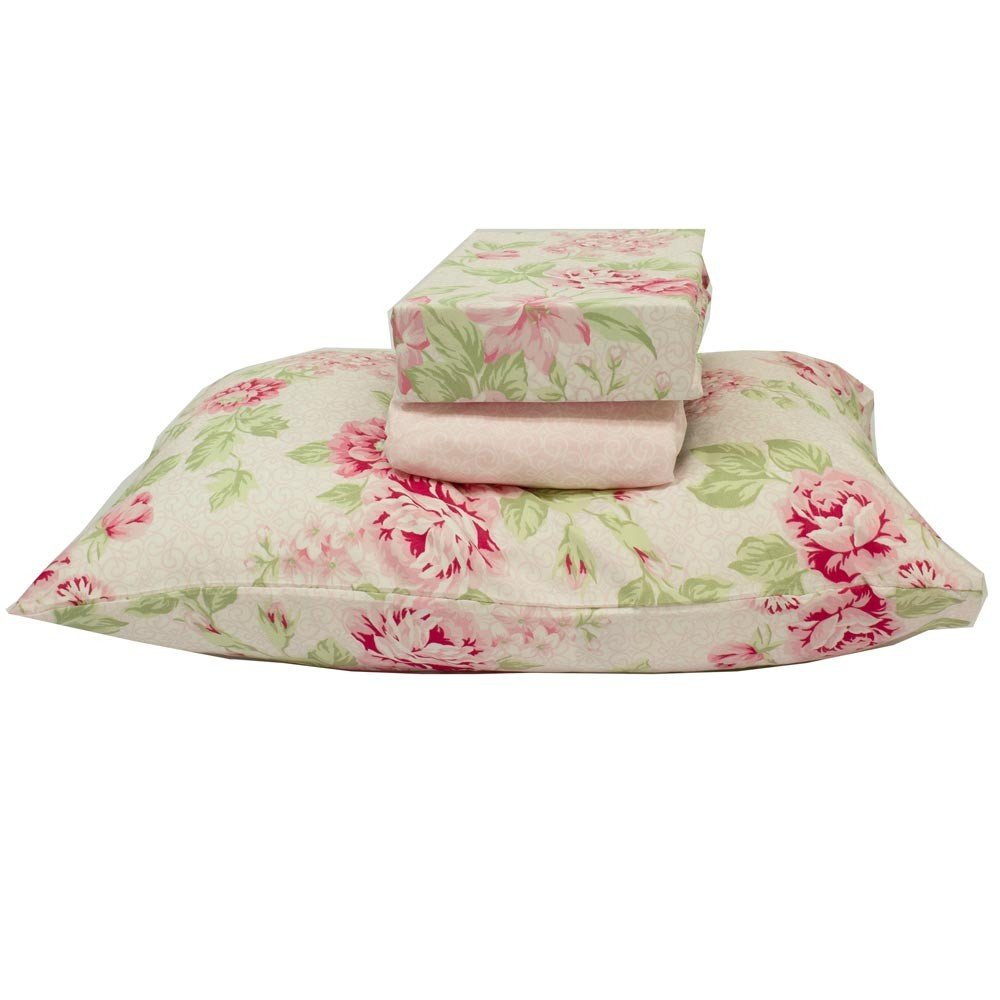 jogo de cama fantasia belfort rosa