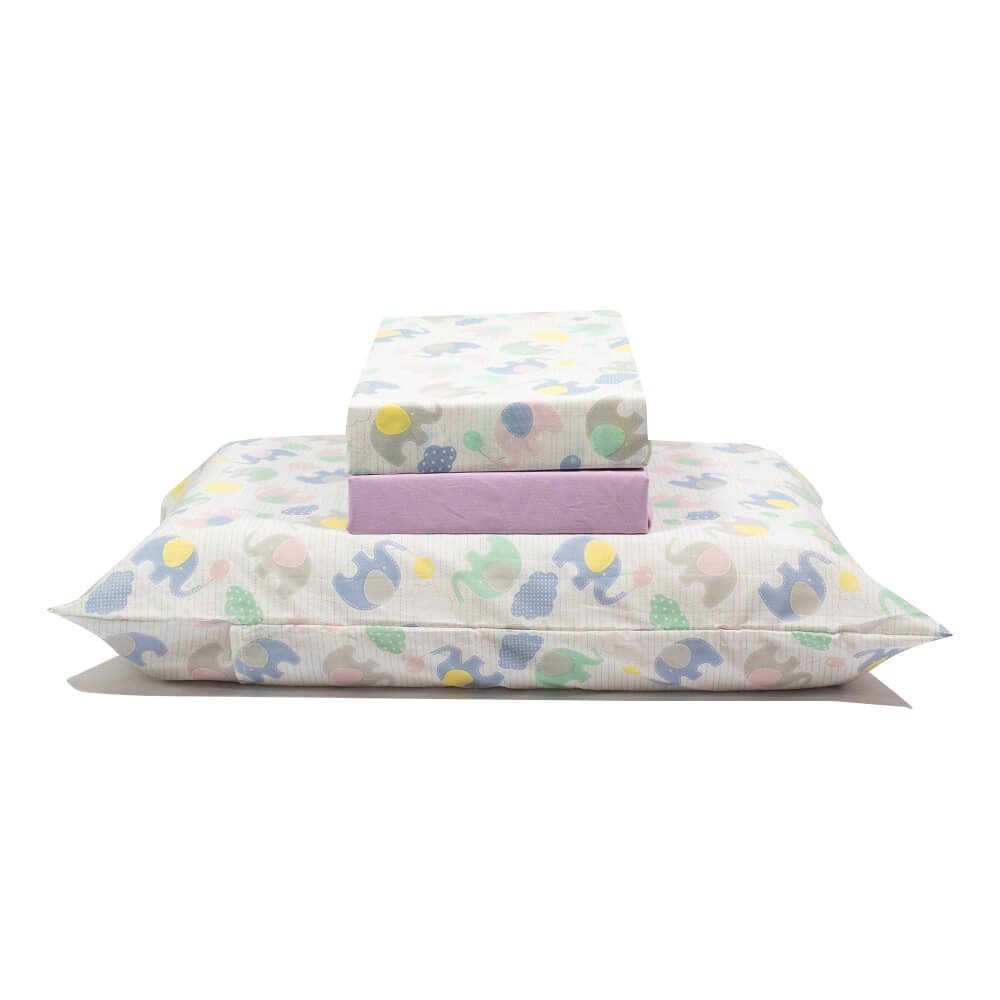 jogo de cama elefante roxo 1