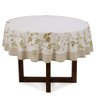 toalha de mesa jasmim redonda