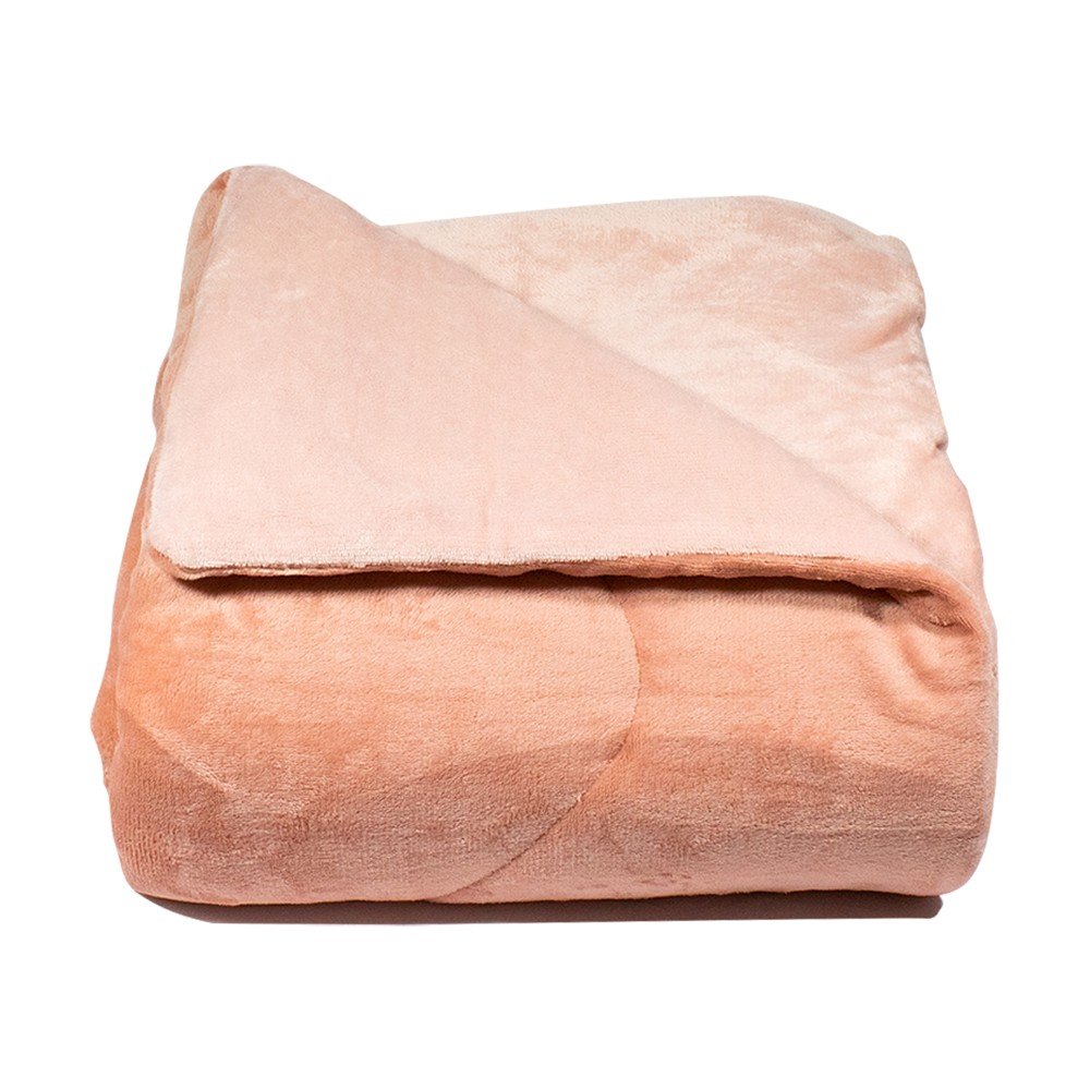 edredom plush rosa