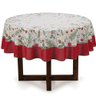 toalha de mesa frutalia redonda
