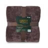 cobertor soft flannel chocolate