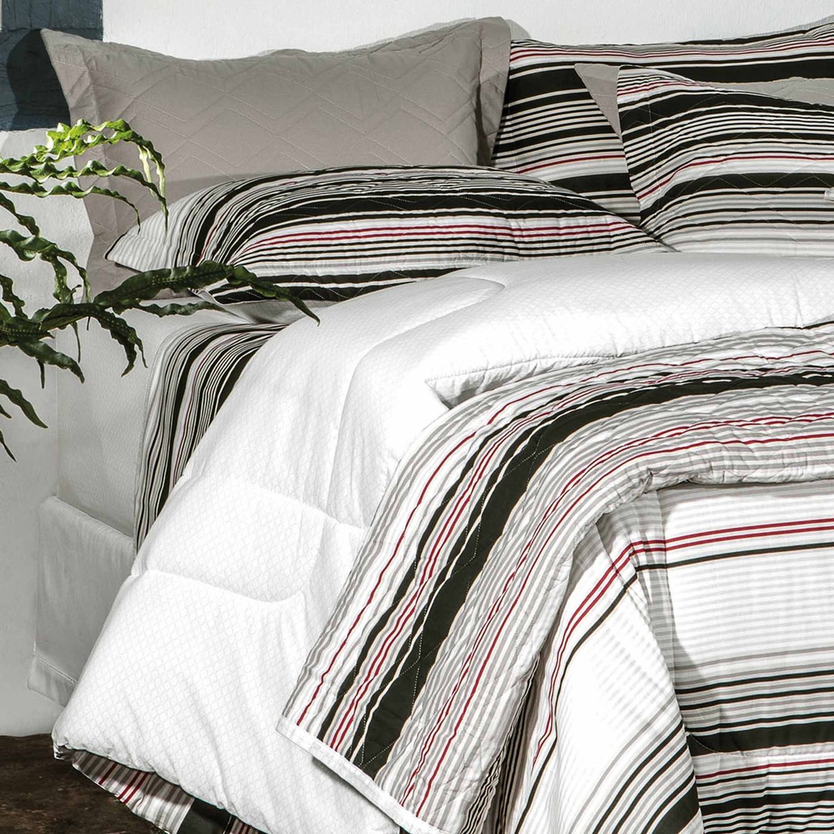 jogo de cama kacyumara solteiro bordon zoom