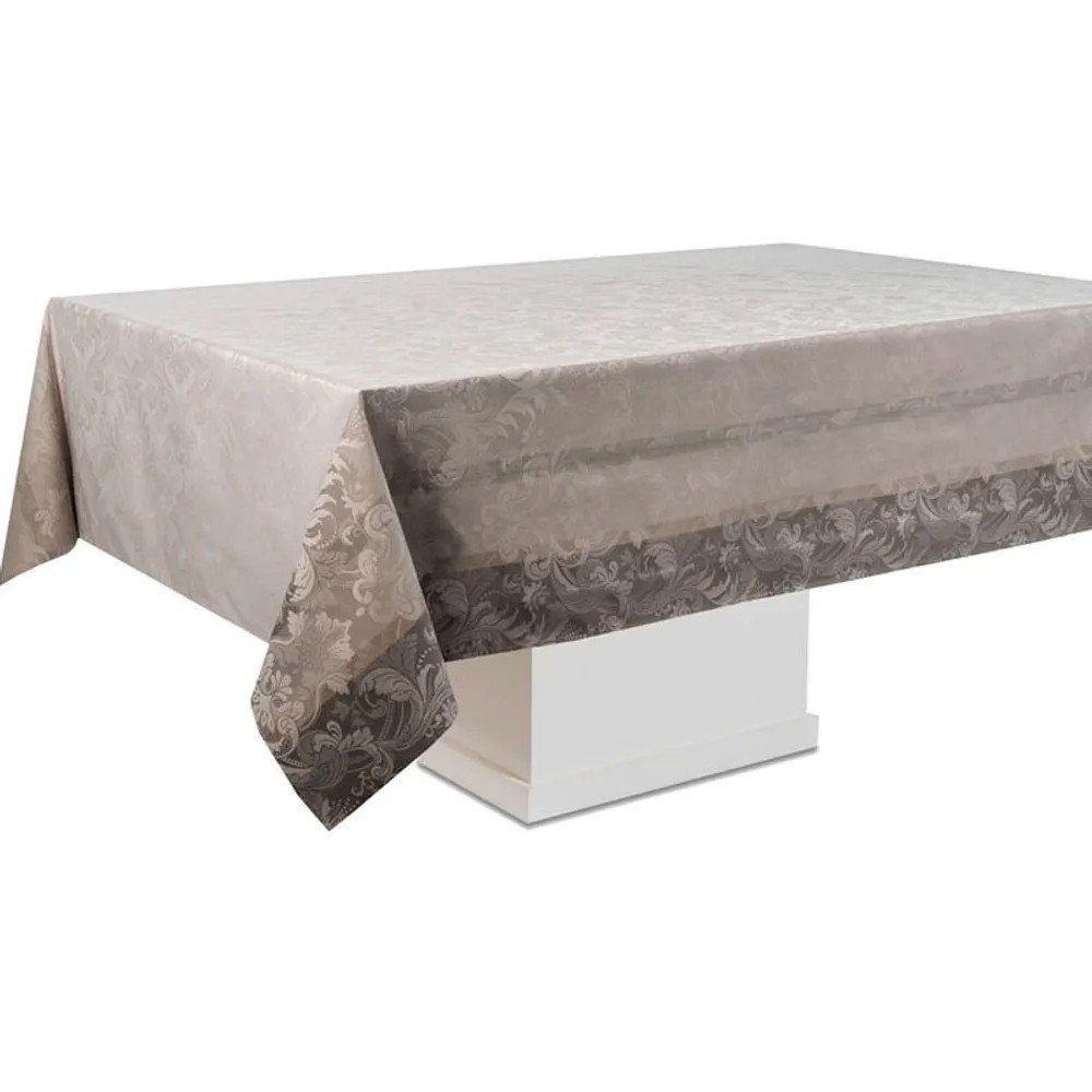 toalha de mesa quadrada karsten napoli areia zoom