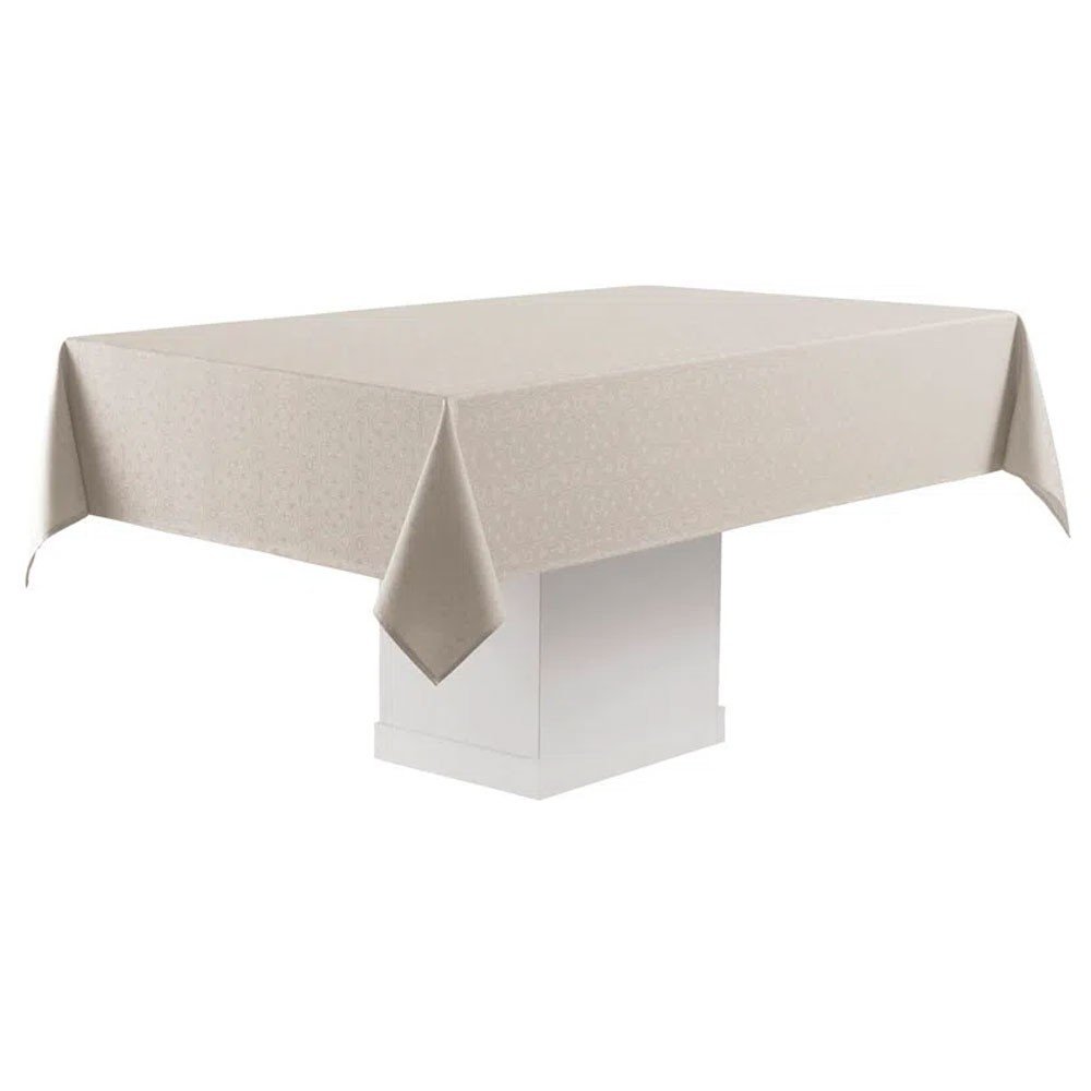 toalha de mesa faenza bege retagular