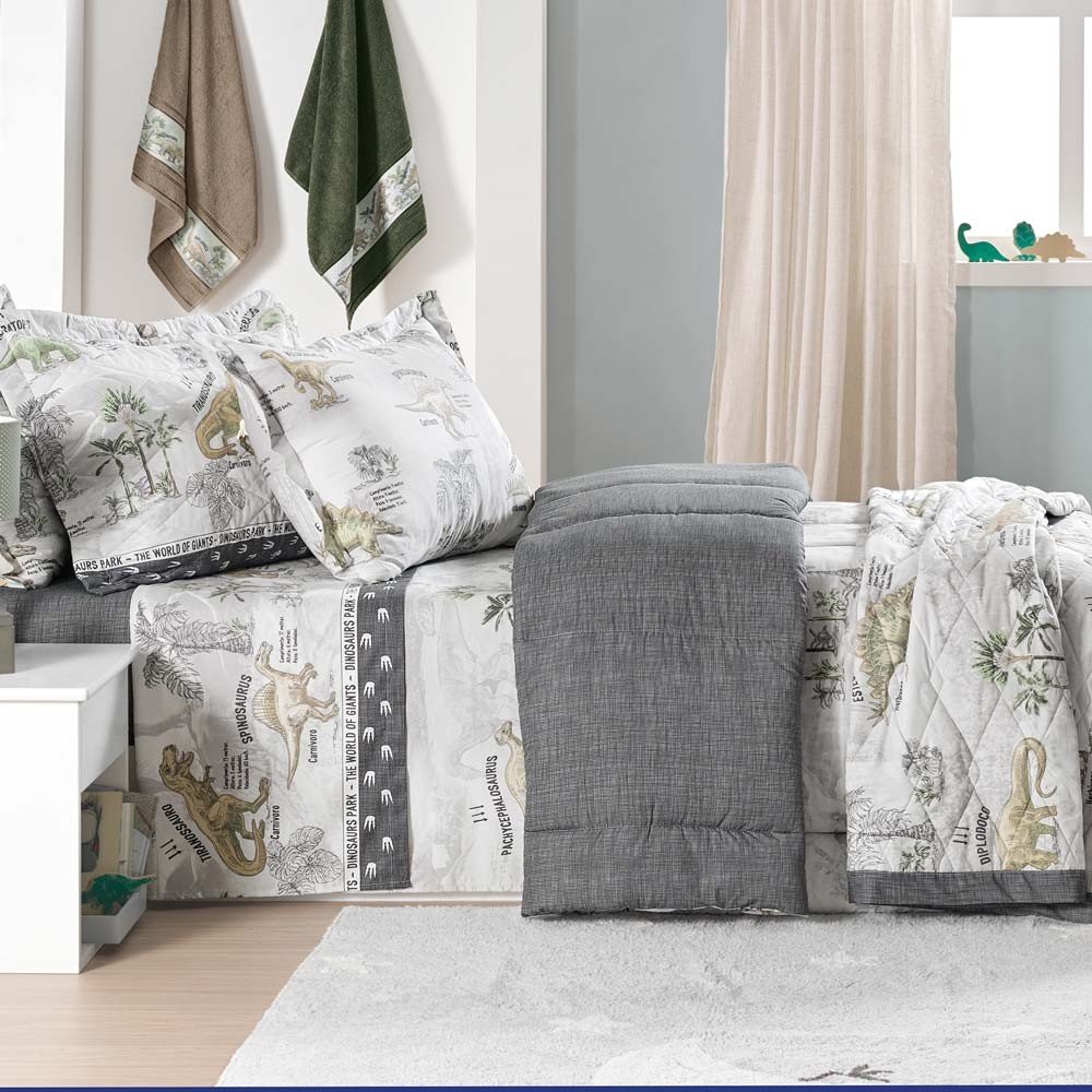 cama dinossauros