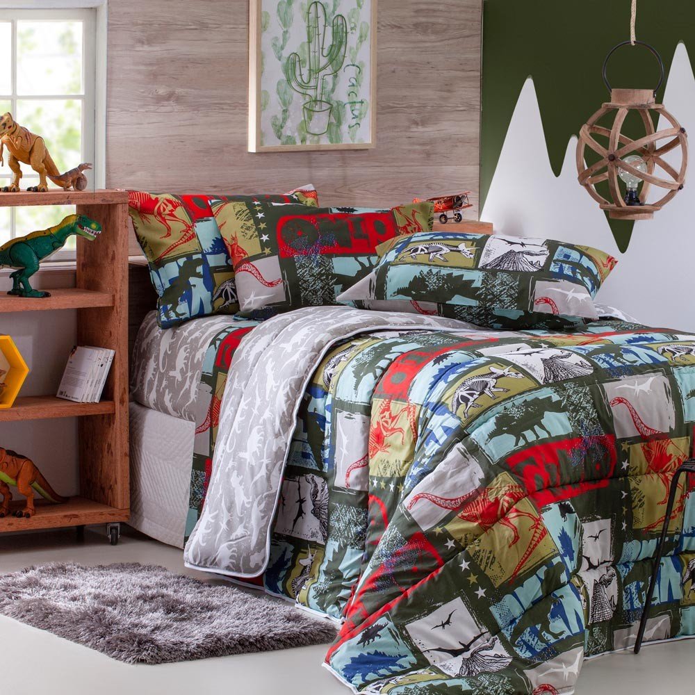 jogo de cama solteiro rew