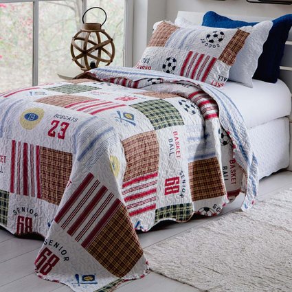 colcha em patchwork rozac teen sports