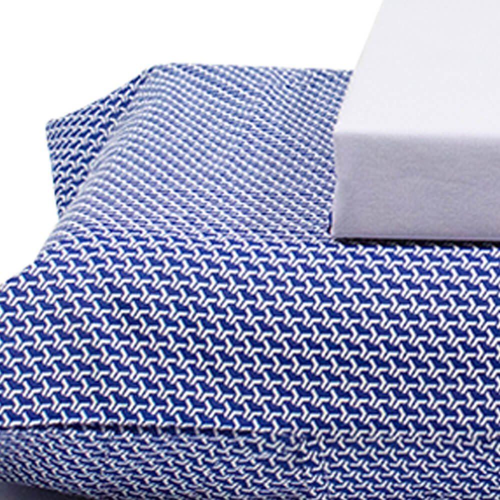 jogo de cama geometric branco 3