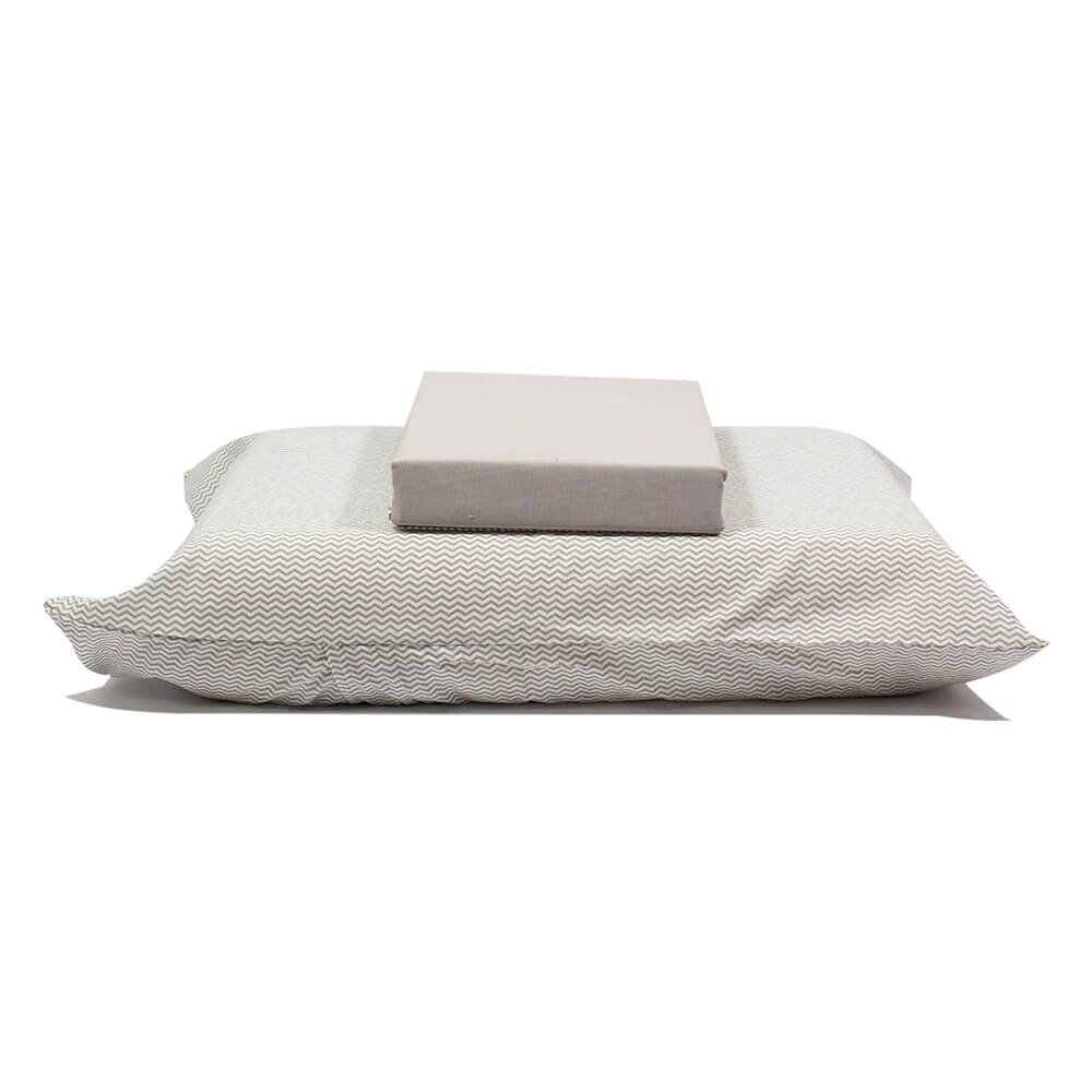jogo de cama linhas cinza 1
