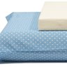 jogo de cama coracao lencol creme 3