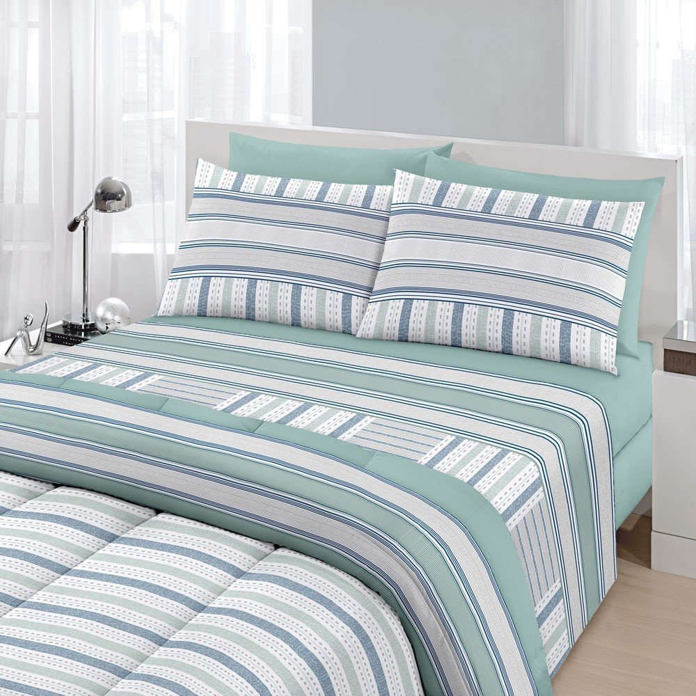 jogo de cama boston