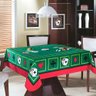 toalha de mesa quadrada teka cassino 4 lugares