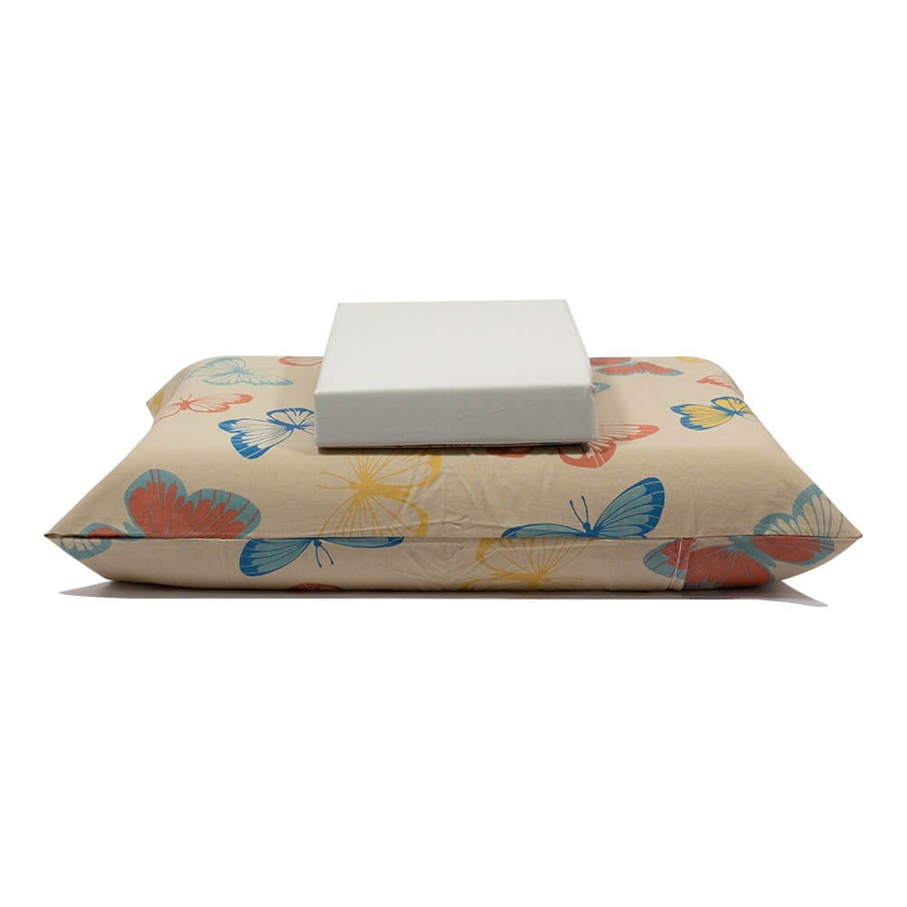 jogo de cama borboleta prata 1