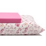 jogo de cama bichos rosa pink 2