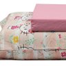 jogo de cama hello kit rosa 3