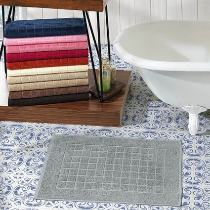 toalha de piso dohler royal ii cinza