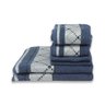 jogo de toalhas 5 pecas jacquard boss