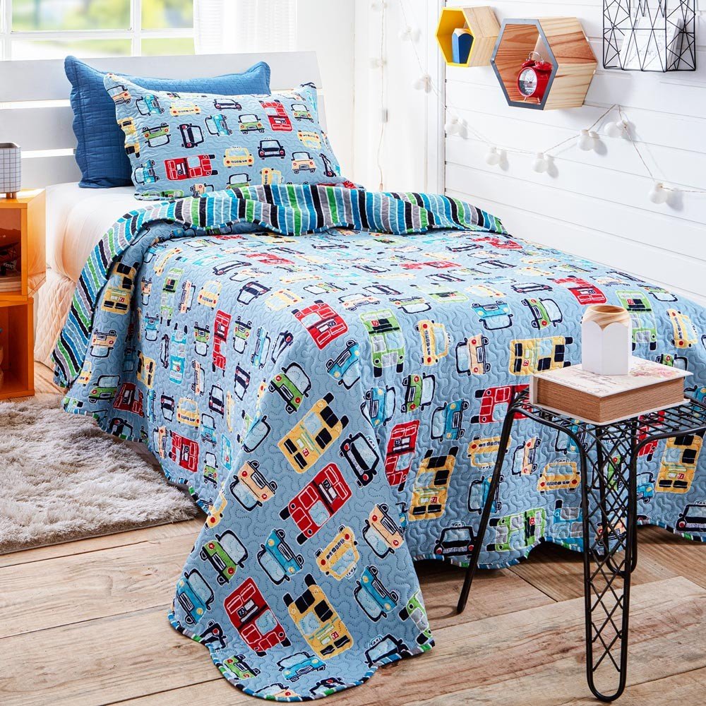 colcha paris color art kids mgl4629