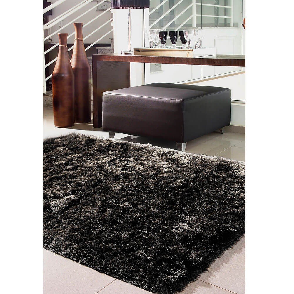tapete de quarto agra preto