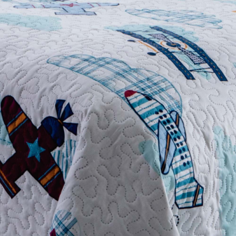 colcha em patchwork rozac teen avioes zoom 2