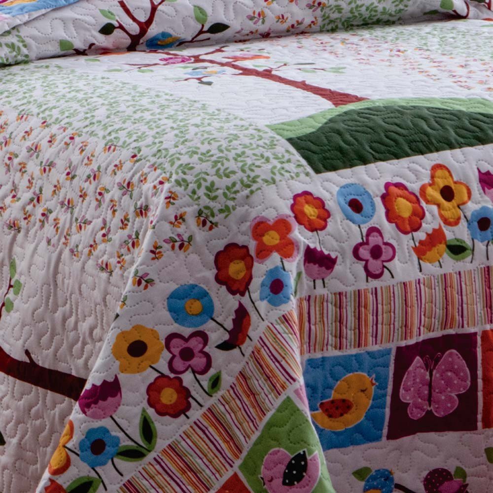 colcha em patchwork rozac teen primavera zoom 2