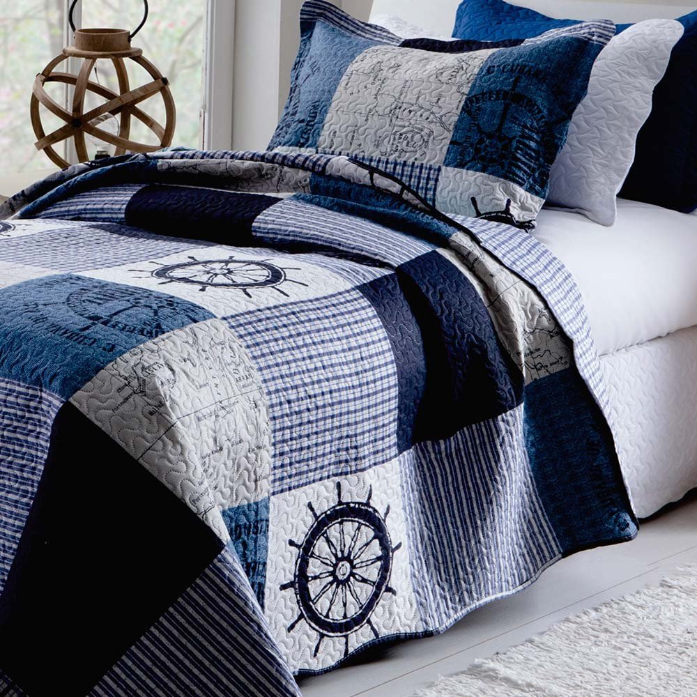 colcha em patchwork rozac velejar