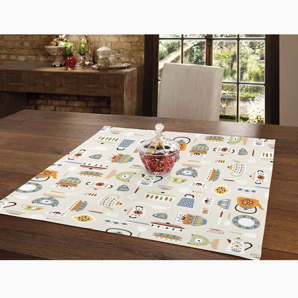toalha de mesa 78x78 edilene
