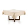 toalha de mesa mendi natural quadrada