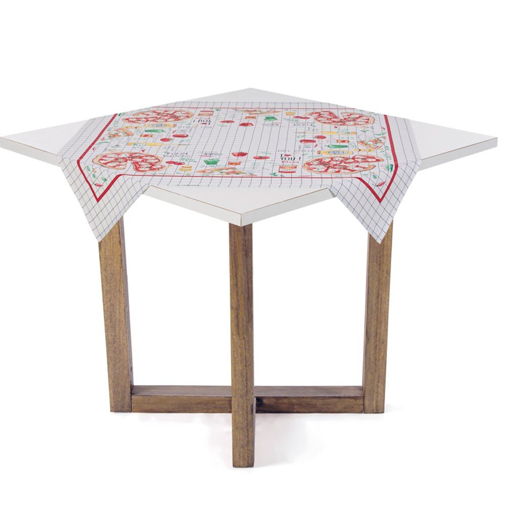 toalha de mesa pizzaria 78x78