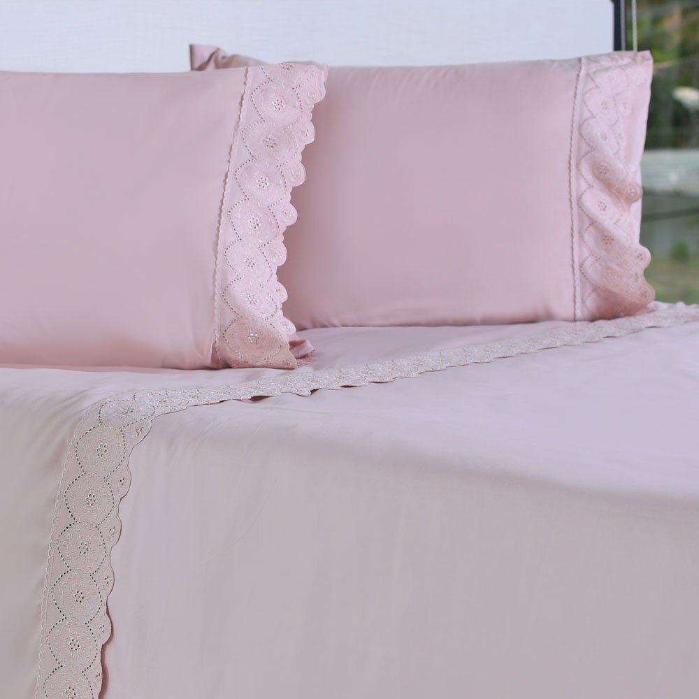 jogo de cama microfibra benecasa blush2