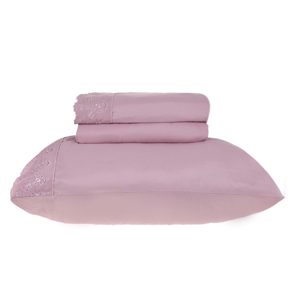 jogo de cama microfibra benecasa blush4