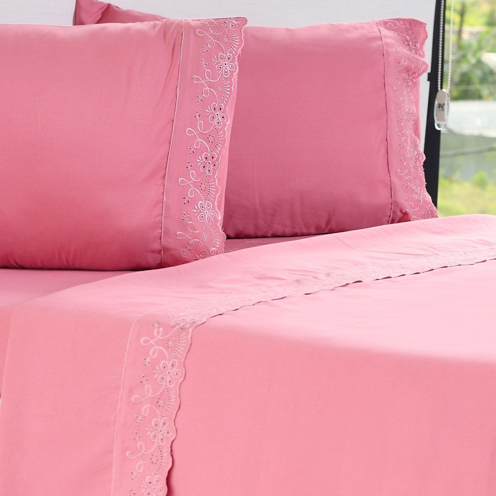 jogo de cama microfibra benecasa mauve1