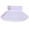 jogo de cama microfibra benecasa branco com rosa3
