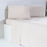 jogo de cama microfibra benecasa cream
