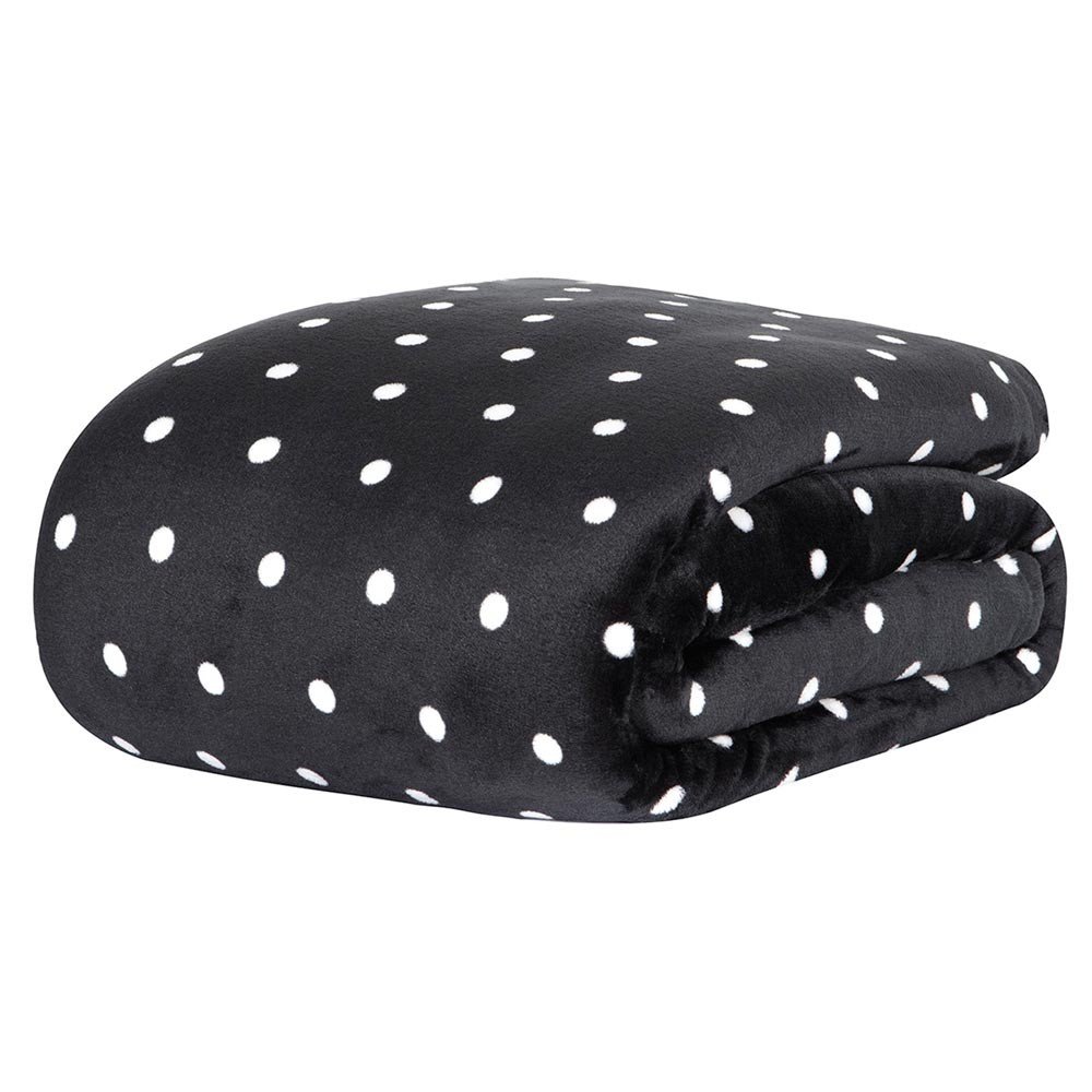 cobertor vintage preto