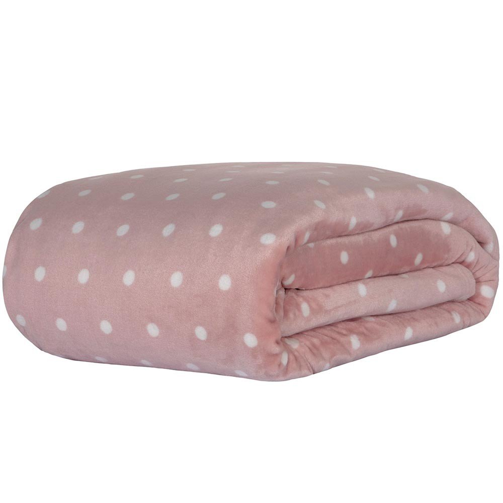 cobertor vintage rosa