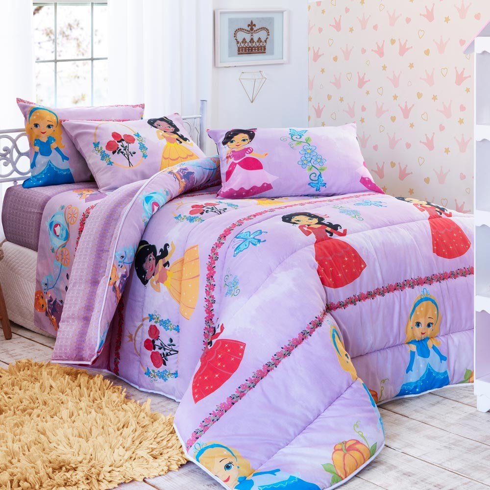 jogo de cama solteiro lady