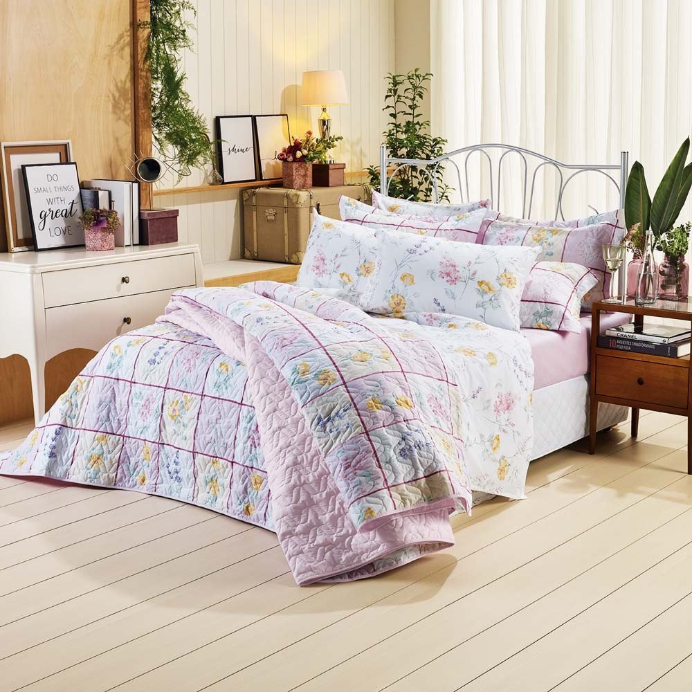 jogo de cama prata satine