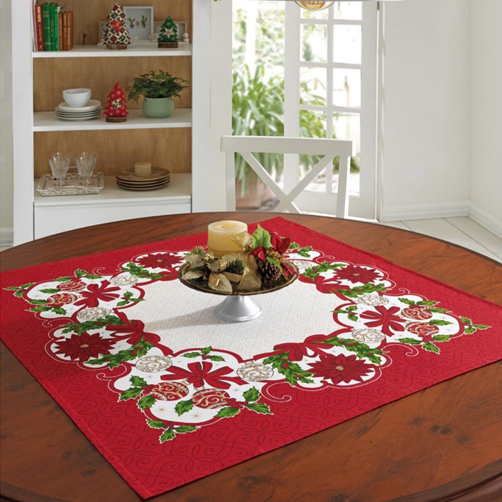 toalha de mesa 78x78 natal79